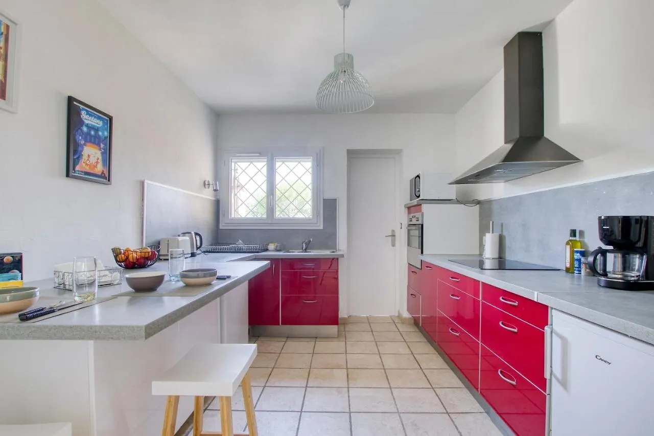 Villa Coquelicot - Maison Climatisee Avec Piscine Six-Fours-les-Plages 0*,