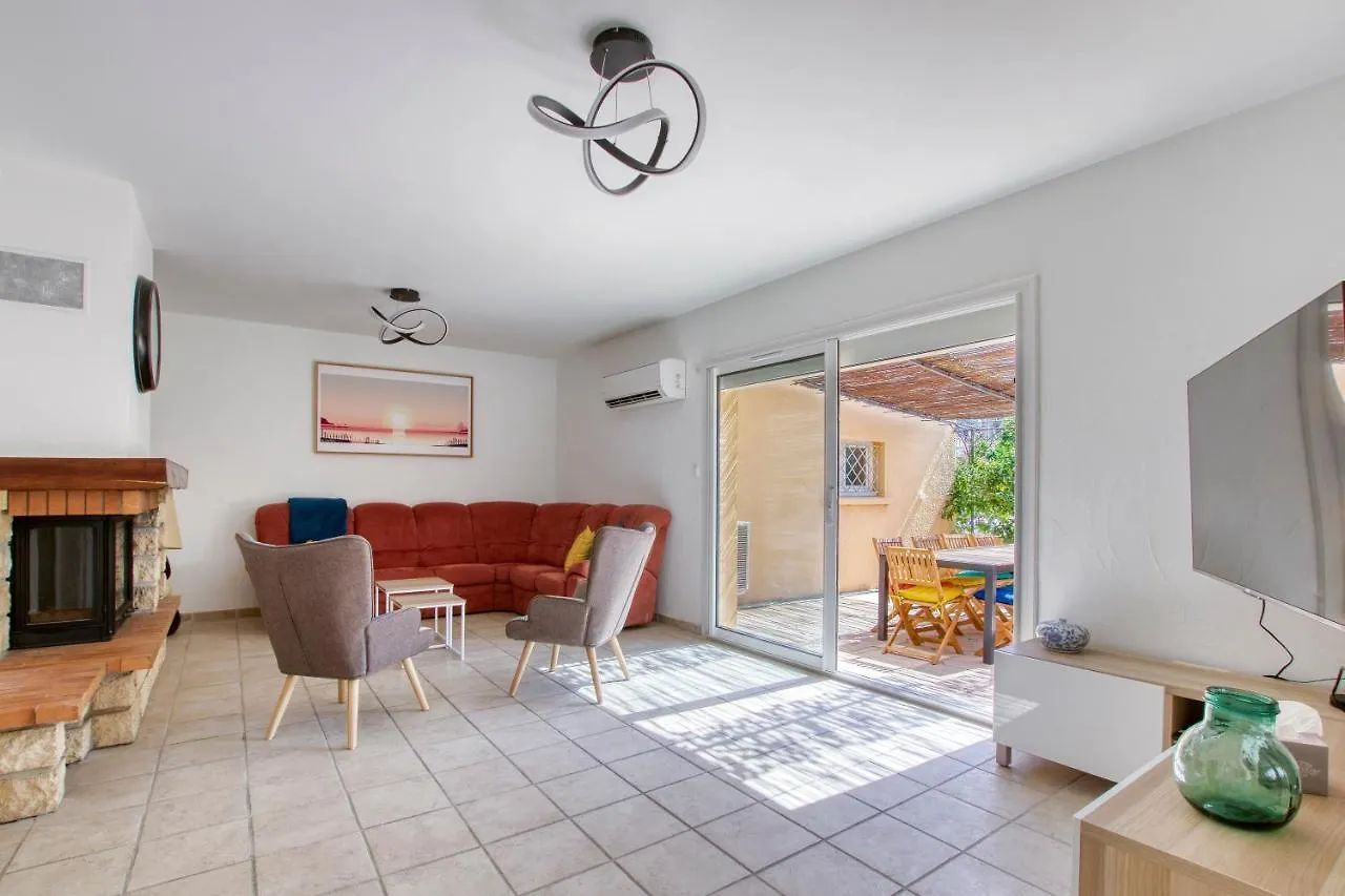 Villa Coquelicot - Maison Climatisee Avec Piscine Six-Fours-les-Plages 0*,  France