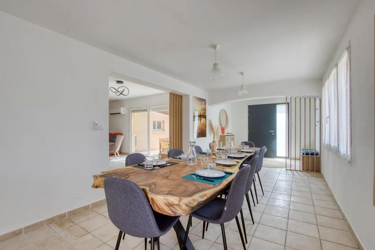 Villa Coquelicot - Maison Climatisee Avec Piscine Six-Fours-les-Plages 0*,